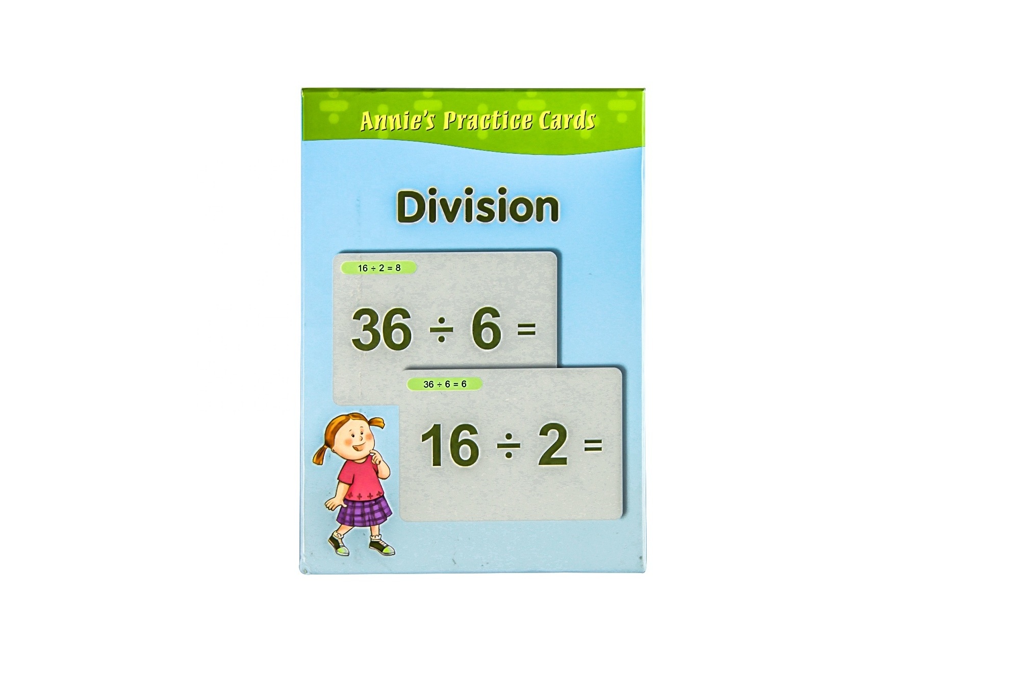 Custom Printed Playing paper Cards Math Flash Card Children Educational flash Cards