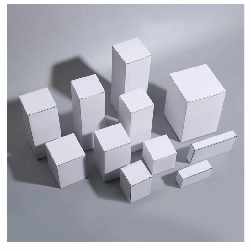 normal cube white boxes Scented candle jar match jar gift packaging box Custom containers for candles empty candle vessels