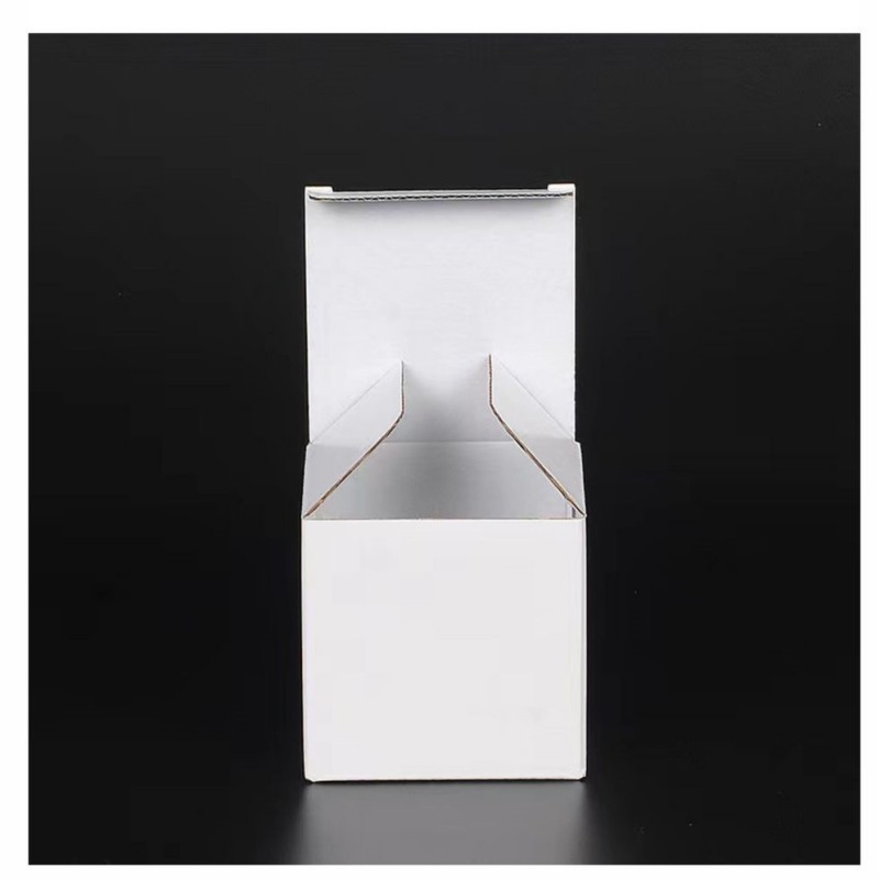 normal cube white boxes Scented candle jar match jar gift packaging box Custom containers for candles empty candle vessels