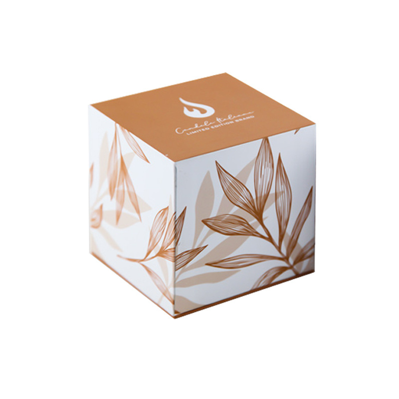 Practical eco-friendly Creative Custom Printing lid and base Scented candle jar match jar gift packaging box