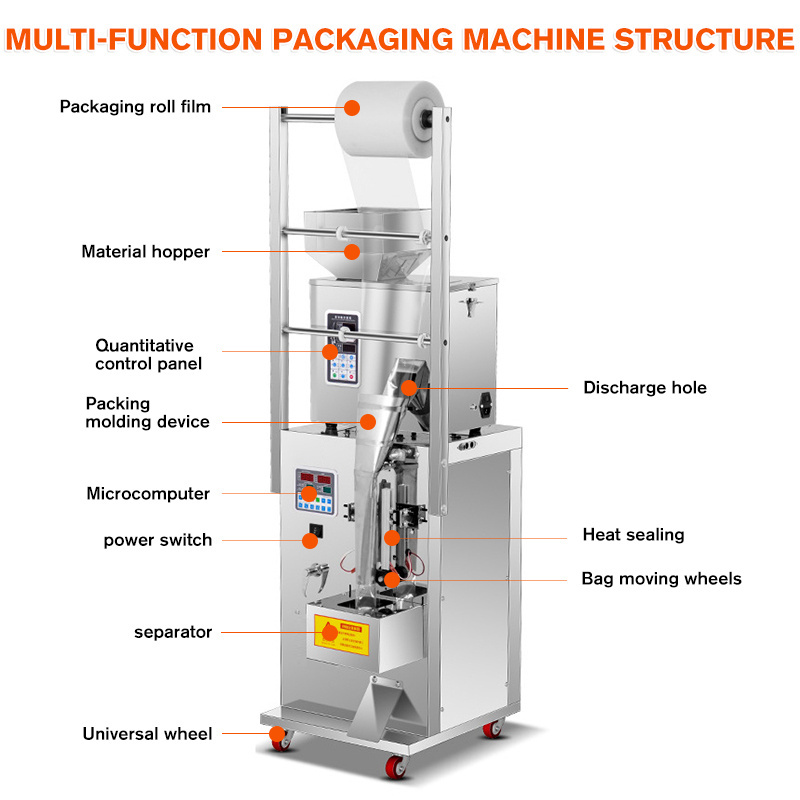 Vertical Powder Filling And Sealing Machine Automatic Sachet Coffee/spices Powder Packing Machine Packaging Machine