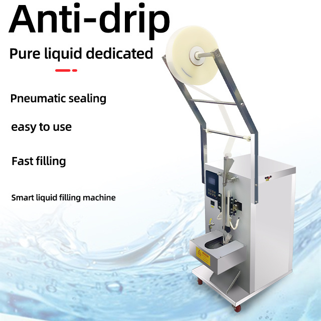 500mL Automatic liquid sachet packaging machine juice liquid pouch filling and sealing machine