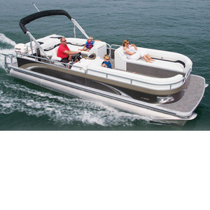 Gather yacht Hot Selling Good Reputation High Quality 19ft aluminum pontoon boat for sale