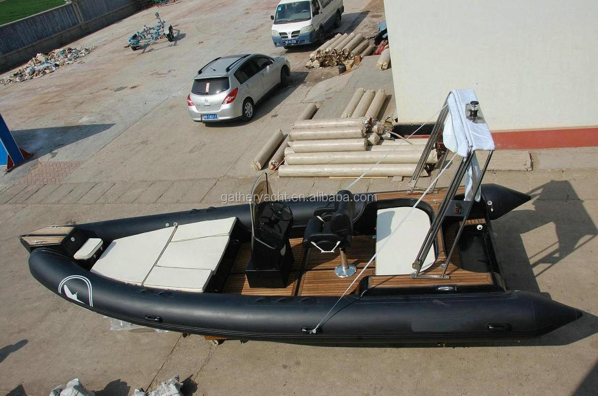 Gather Yacht 24ft 7.3m inflatable scuba diving rib boat RIB730