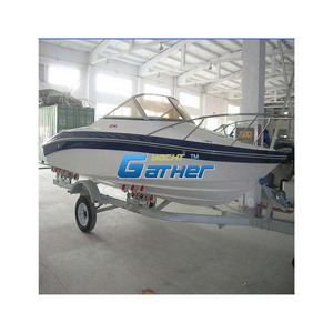 Gather Yacht hot sale 5.5m small fiberglass boat, cheap fiberglass boat