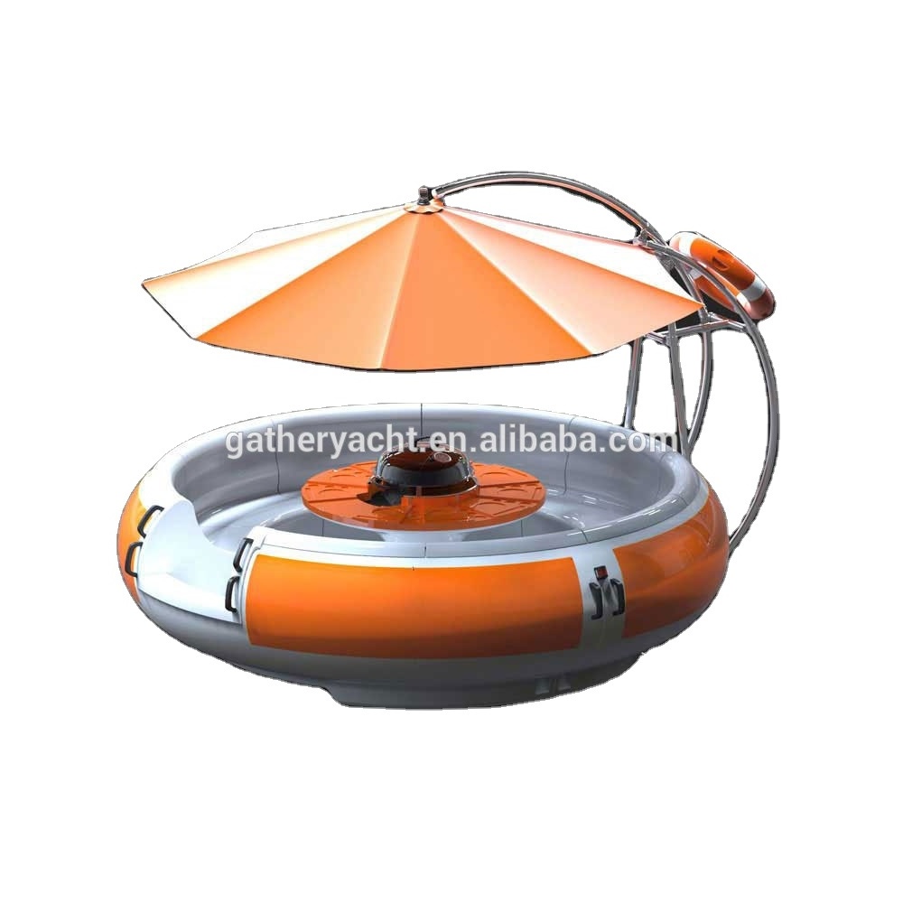 Gather Sport hot sale 9adult person fiberglass bbq donut boat