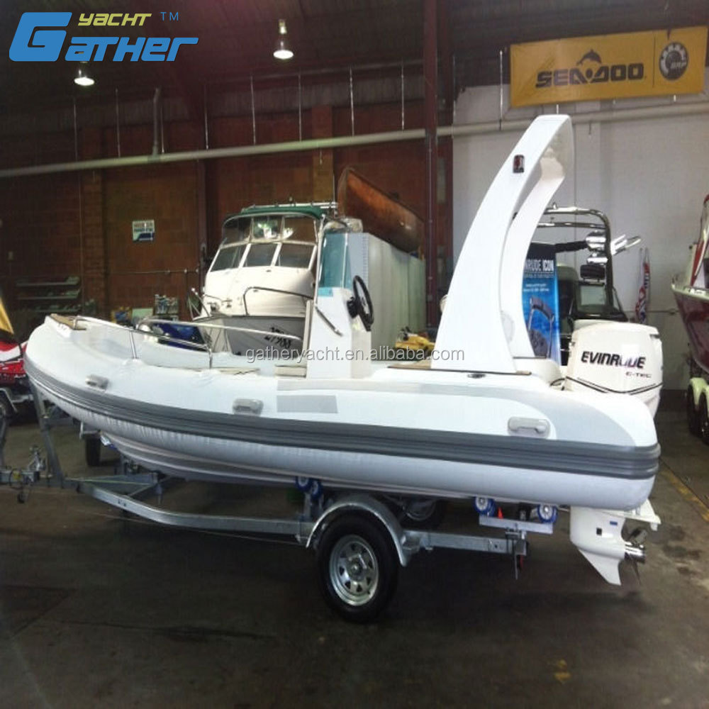 Gather rigid hull 550cm cheap inflatable boat