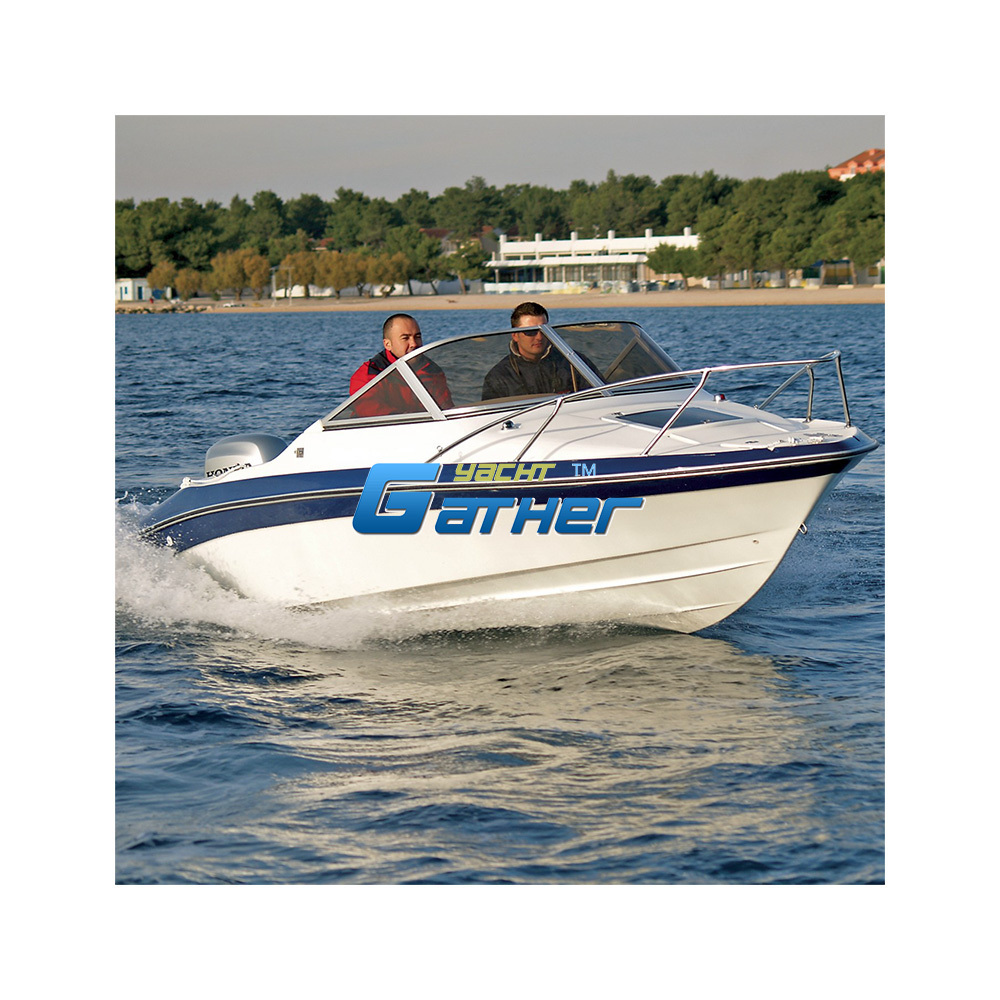 Gather Hot Selling Good Reputation High Quality Fiberglass Speed Boat