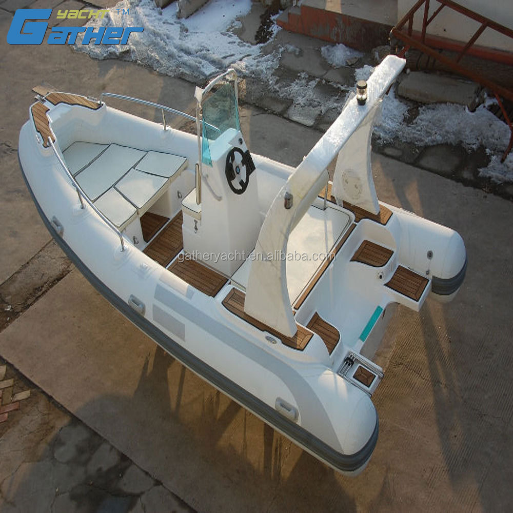 Gather rigid hull 550cm cheap inflatable boat