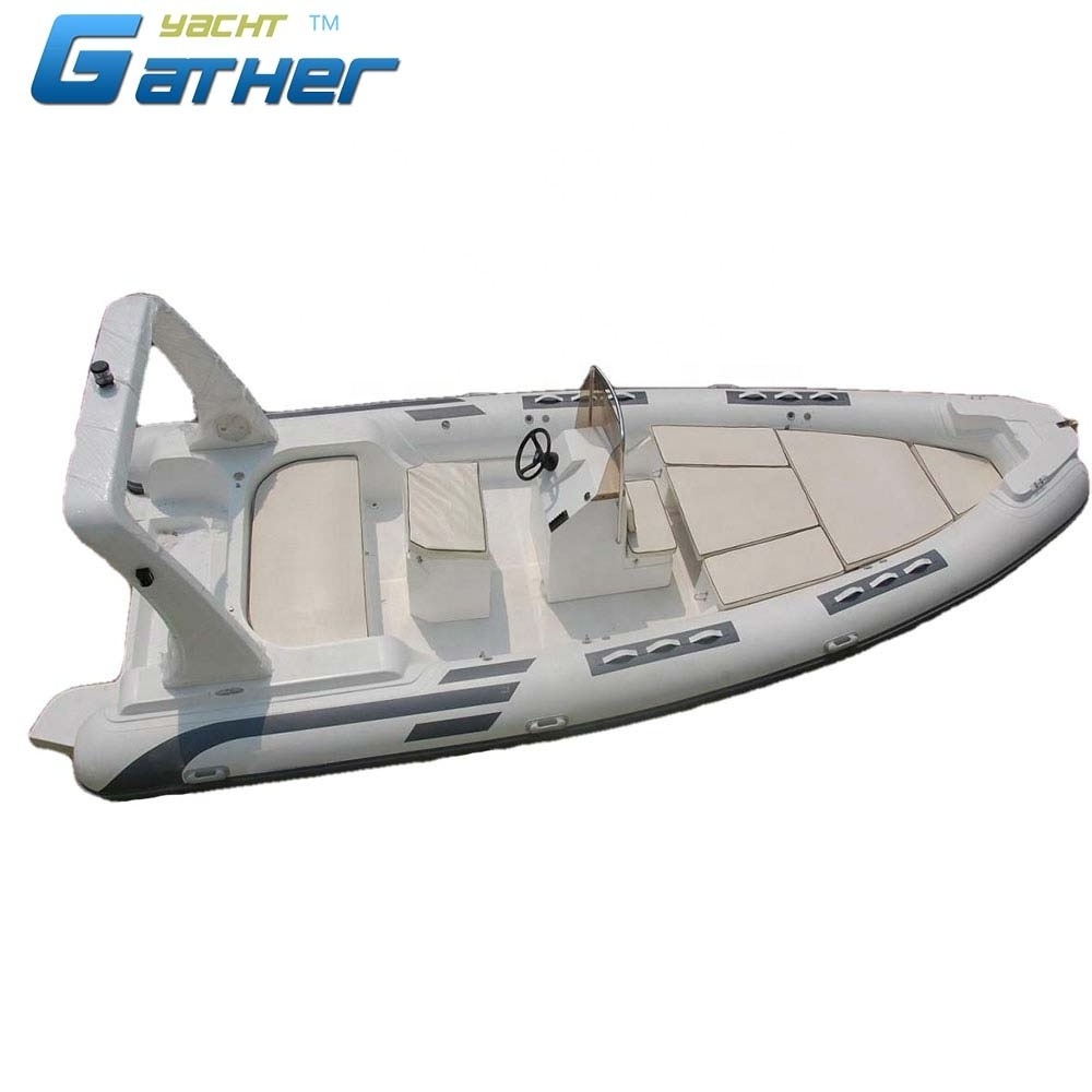 Gather Yacht 24ft 7.3m inflatable scuba diving rib boat RIB730