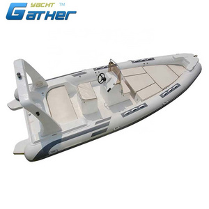 Gather Yacht 24ft 7.3m inflatable scuba diving rib boat RIB730