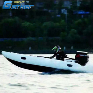 Gather Yacht CE 3.8m new PVC catamaran boats380