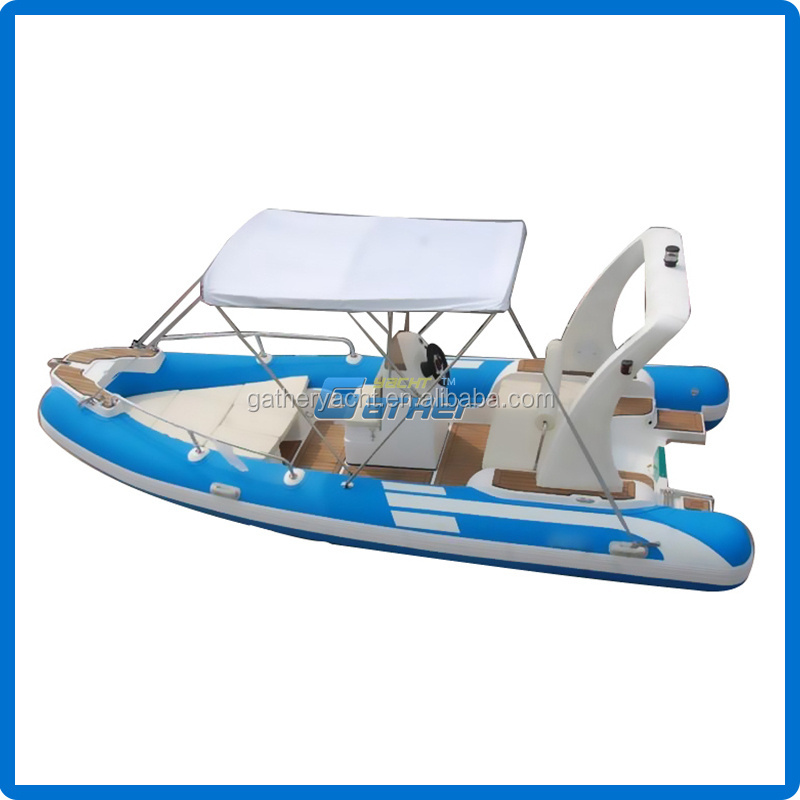 Gather Yacht Made-in-China CE rubber boat rigid inflatable boat for sale