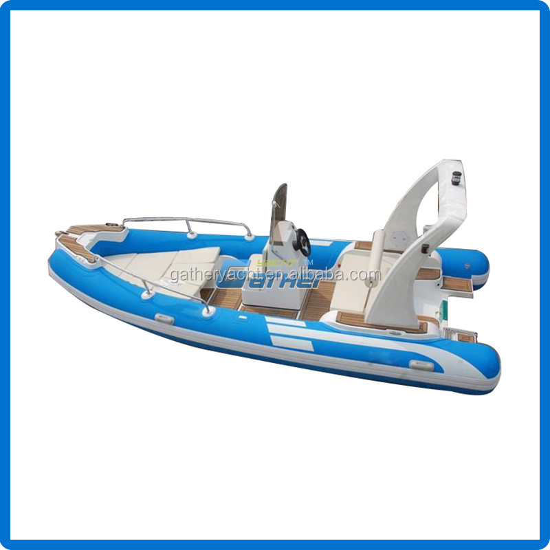 Gather Yacht Made-in-China CE rubber boat rigid inflatable boat for sale