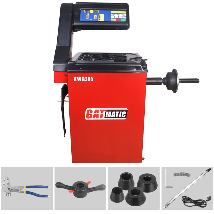 High Quality Automatic Computerized Wheel Tire Repair Balancer For Truck Service Workshop