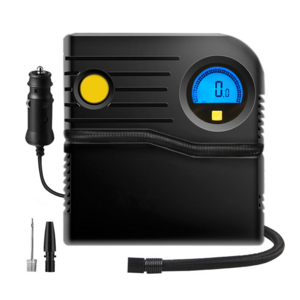 Cordless Handheld High Quality LCD Display Automatic Mini Portable Electric Pump DC 12V Car Tire Inflator