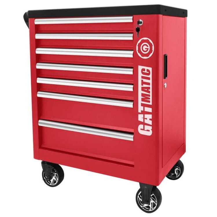 72 Inch Heavy Duty Stainless Steel Garage Wrench Workshop Garage Tool Storage Box Roller Cabinet