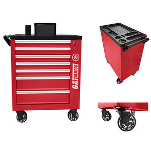 72 Inch Heavy Duty Stainless Steel Garage Wrench Workshop Garage Tool Storage Box Roller Cabinet