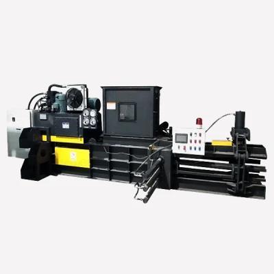 New Waste Carton Horizontal Hydraulic Baling Machine Recylcle Clothes Hydraulic Press Baler Machine