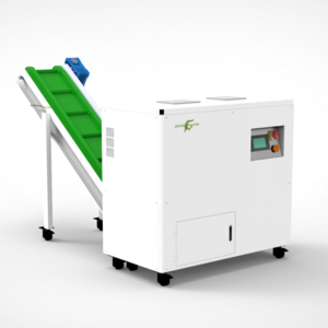 Full Automatic Customizable Waste Tire Double Shaft Shredding Recycling Machine / Tyre Shredder Plastic Shredder