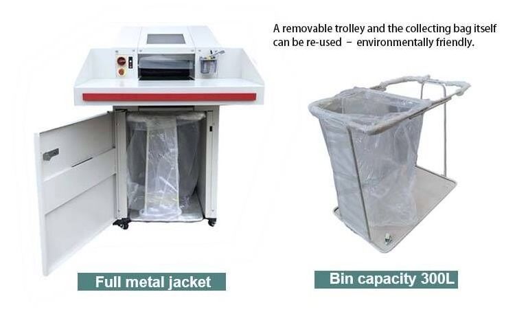 Hot Selling Professional Heavy Duty High Capacity Industrial Paper Shredder for Shredding Paper / Cardboard/ CD / ID Cards