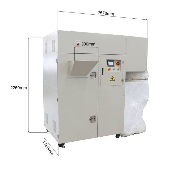 Industrial Heavy Duty Multiple Purpose Thin Crushed Micro Cut P7 Paper Shredder for Commercial Use