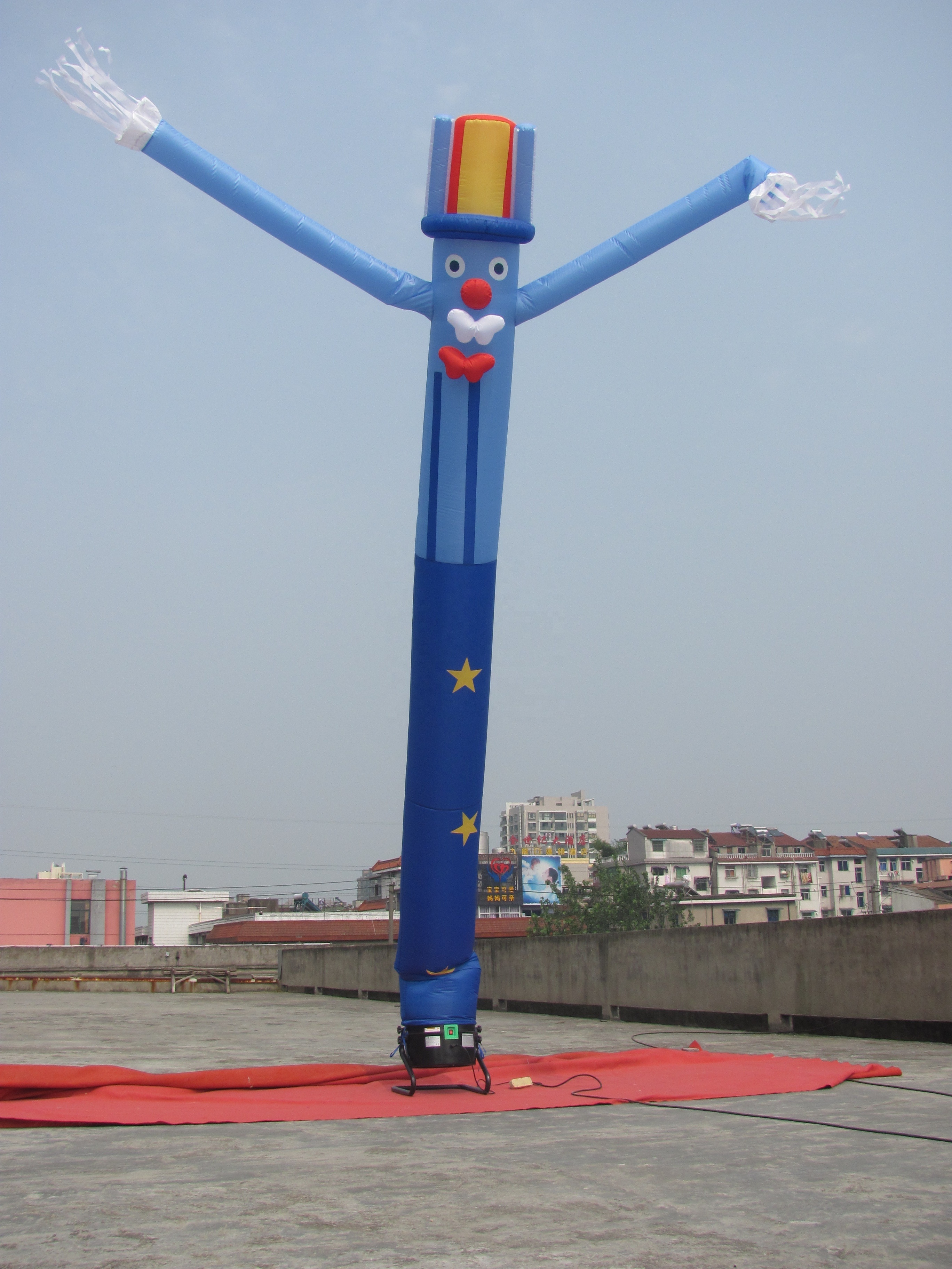 2014 hot sell inflatable sky dancer/mini air dancer