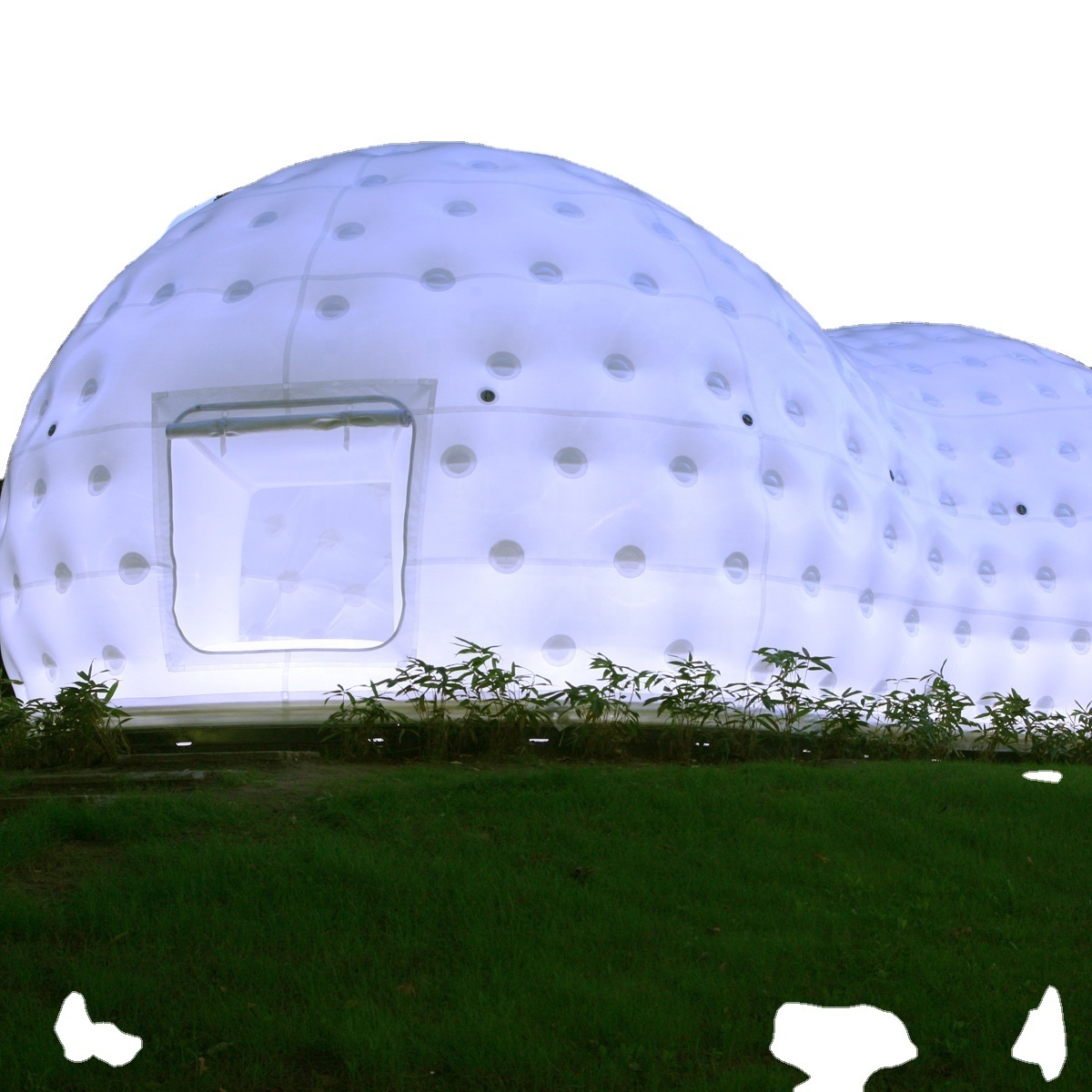 exhibition trade show white inflatable igloo Inflatable Yurt tent inflatable led dome tent