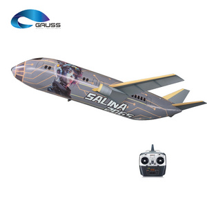 5M Purple Remote Control Advertising Inflatable Airplane for show Balloon RC plane