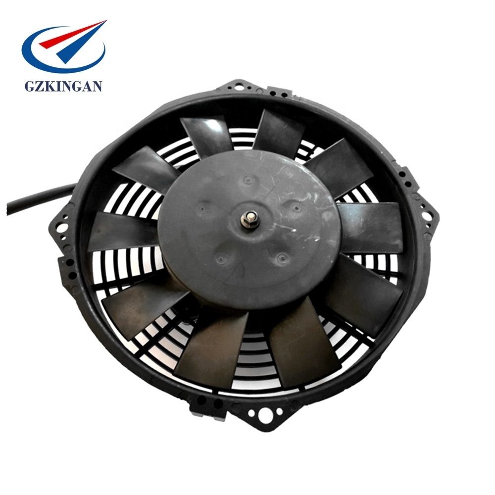 7.5 inch mini pusher radiator universal fan for bus air conditioner system replace SPAL