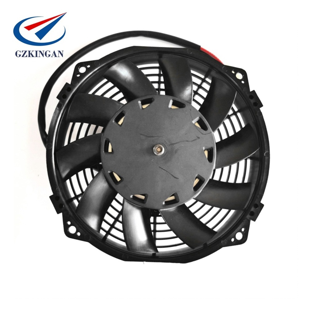 7.5 inch mini pusher radiator universal fan for bus air conditioner system replace SPAL