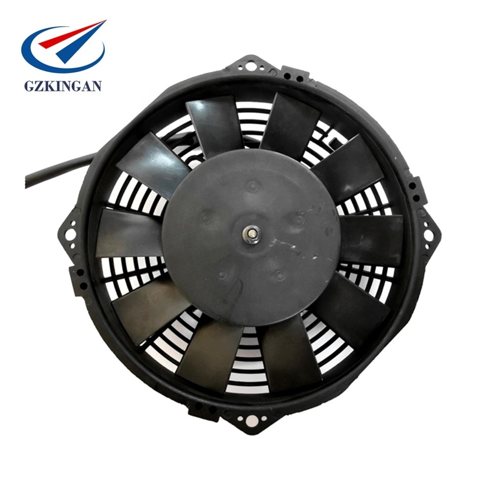 7.5 inch mini pusher radiator universal fan for bus air conditioner system replace SPAL