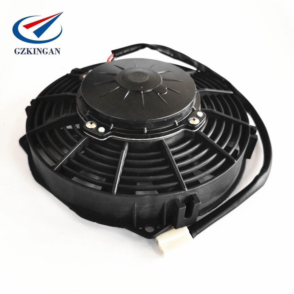 7.5 inch mini pusher radiator universal fan for bus air conditioner system replace SPAL