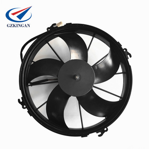 DC 12V 24V Condenser fan for bus  engineering vehicle parts air conditioning system