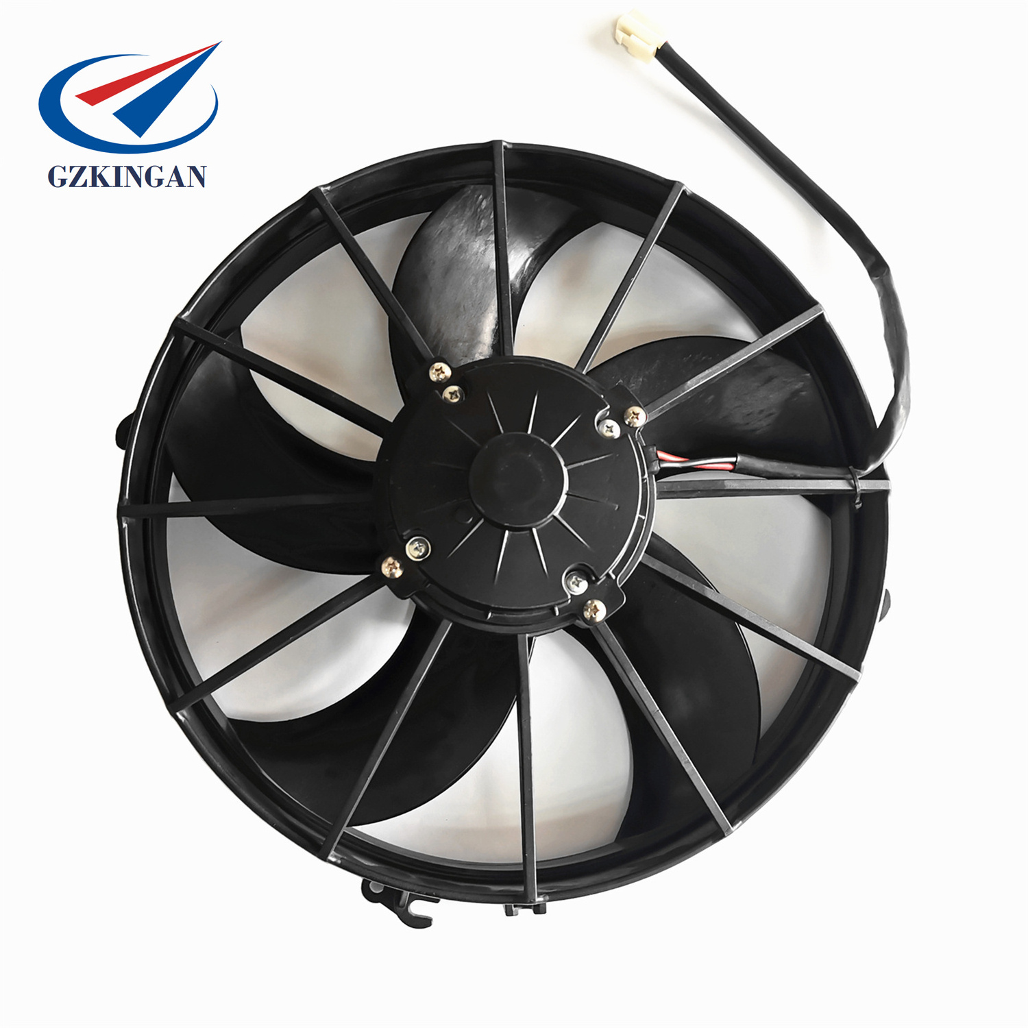 DC 12V 24V Condenser fan for bus  engineering vehicle parts air conditioning system