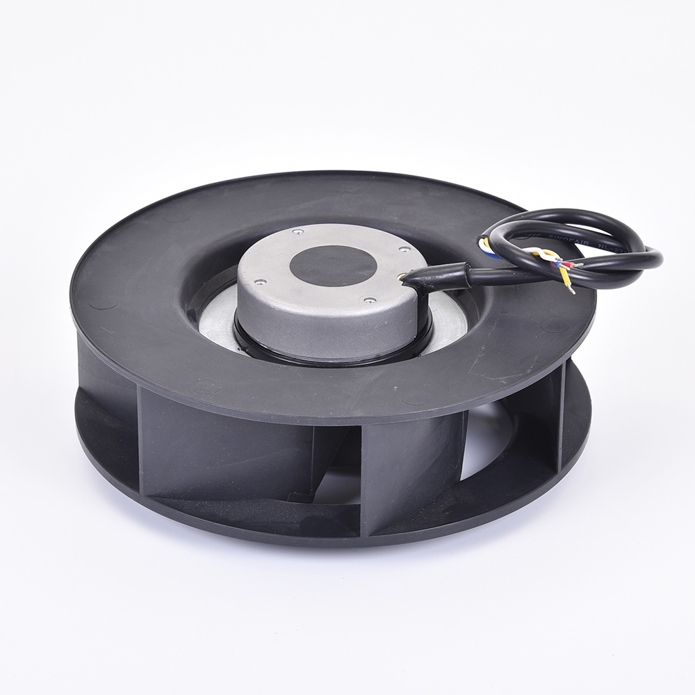 DC brushless backward curved centrifugal blower fan 190mm impeller