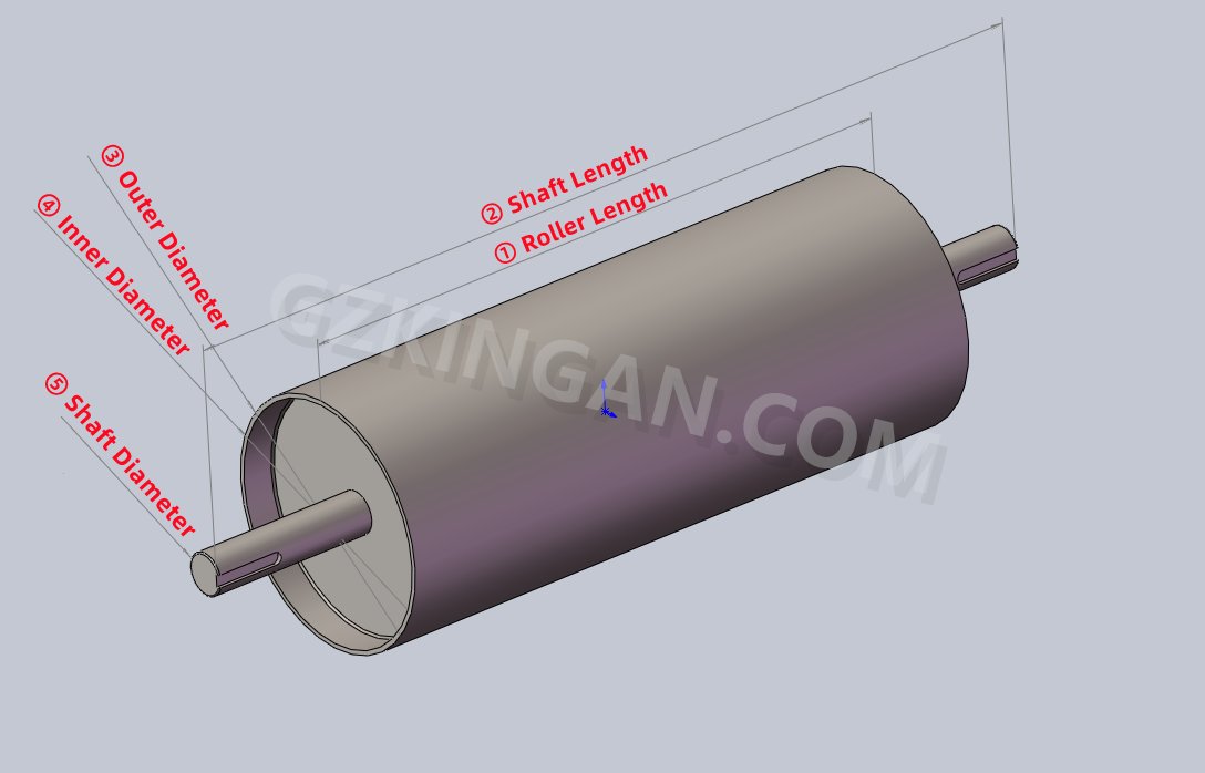 High quality roller for chassis dyno dynamometer roller knurled balance