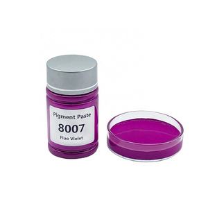 Wholesale Water-based fluo violet pigment color pastes for PVC plastics,paint,coatings,textile printing