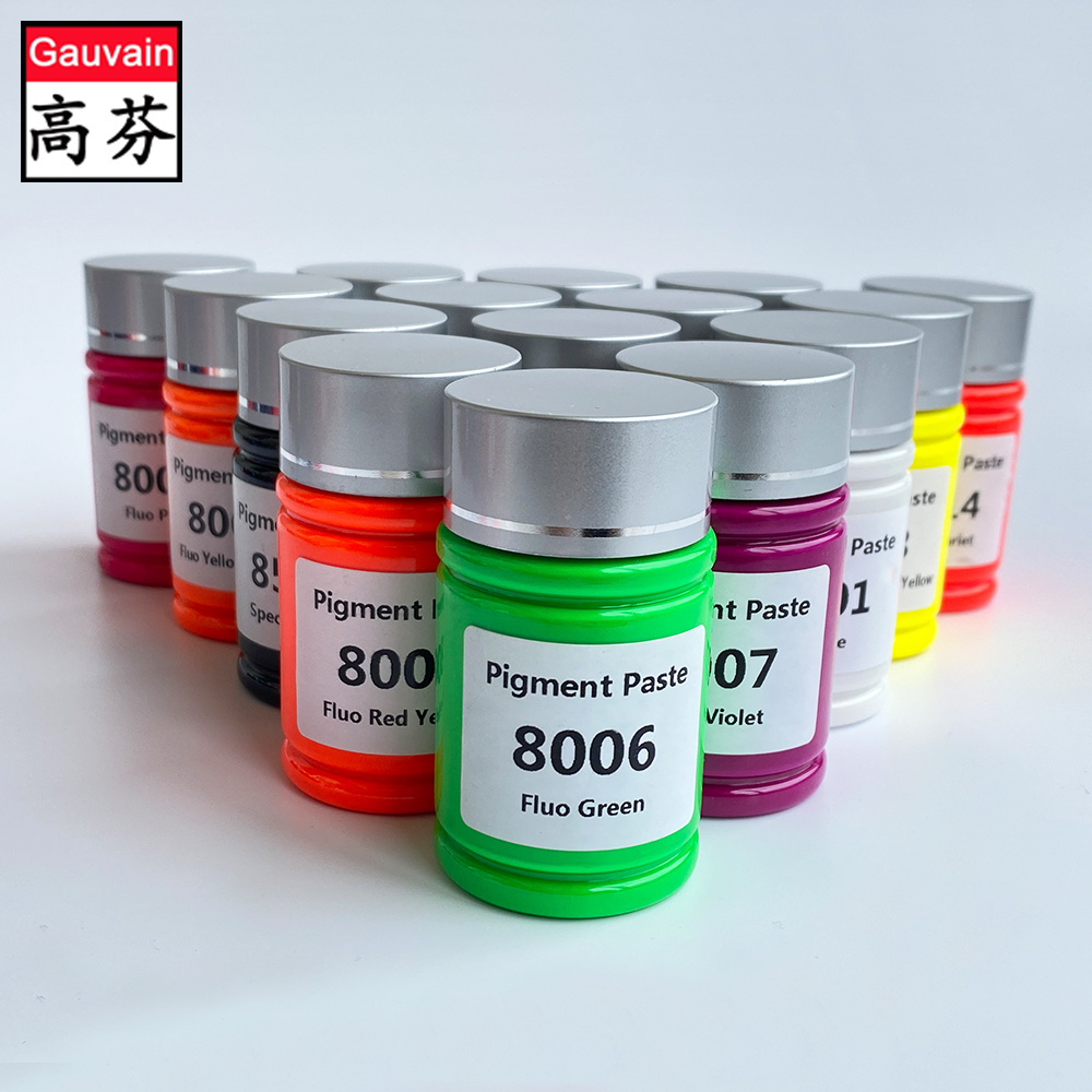 Wholesale Water-based fluo violet pigment color pastes for PVC plastics,paint,coatings,textile printing