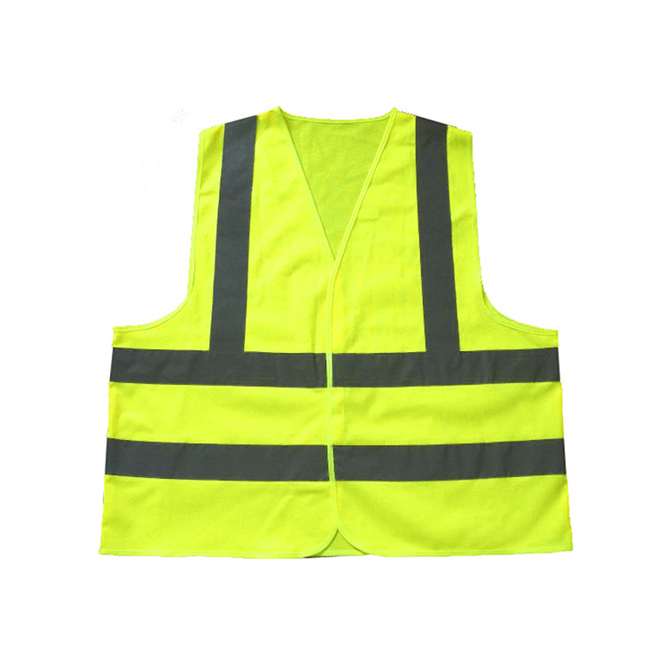 Safety security visibility work clothes yellow safety running reflective vest