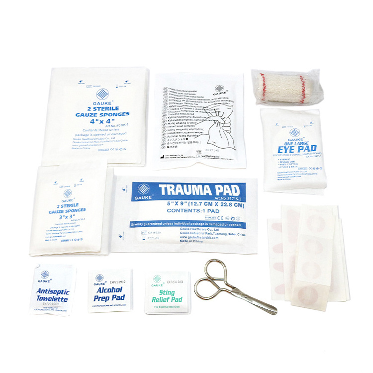 Multifunction Medical outdoor travel camping first aid bag trauma kit first aid emergency survival kit for wildness