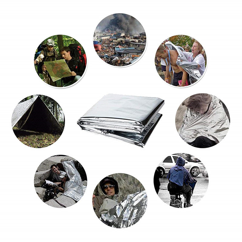 China best selling manufacturer First Aid Blankets First Aid Blanket First Aid Emergency Mylar Foil Thermal Space Blankets foil