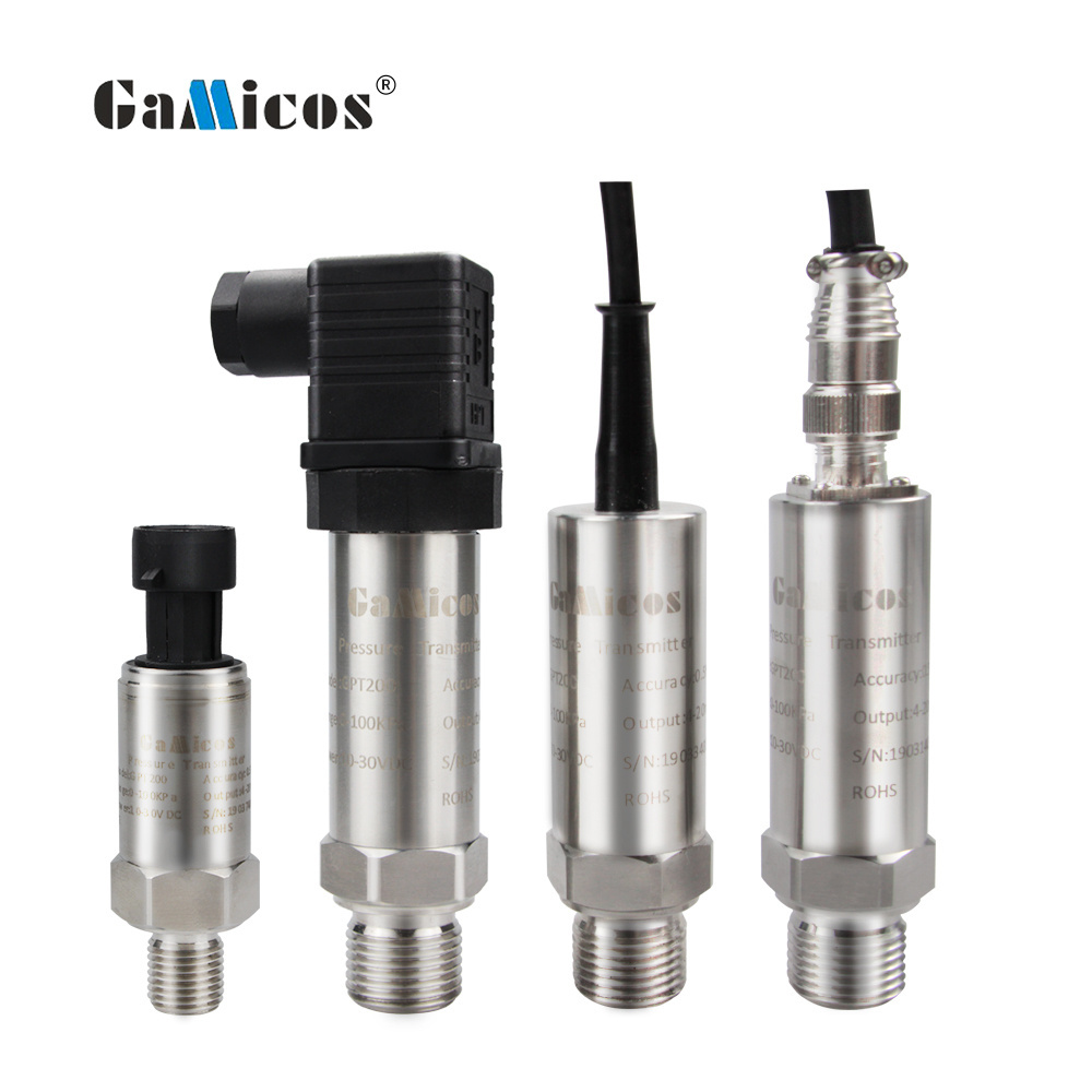 GPT200 0~10V Diffused Silicon Piezoresistive Stainless Steel Water Air Oil Pressure Transducer