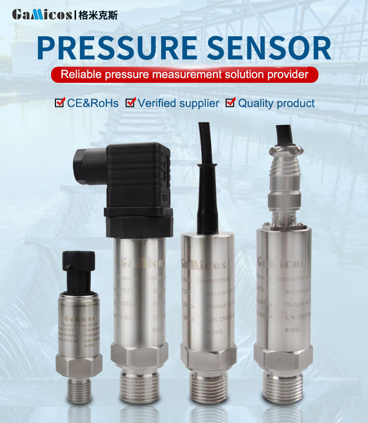 GPT200 water gas piezoresistive hydraulic 4~20mA 250bar pressure transmitter sensor