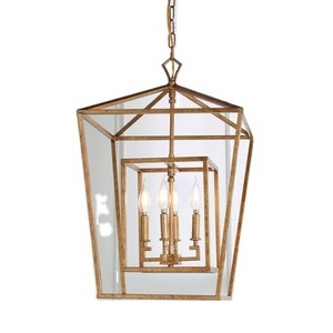 Ebay Farmhouse pendant light 4-light vintage metal foyer lantern E12 Chandelier Rustic Chandelier Ceiling Light Fixture