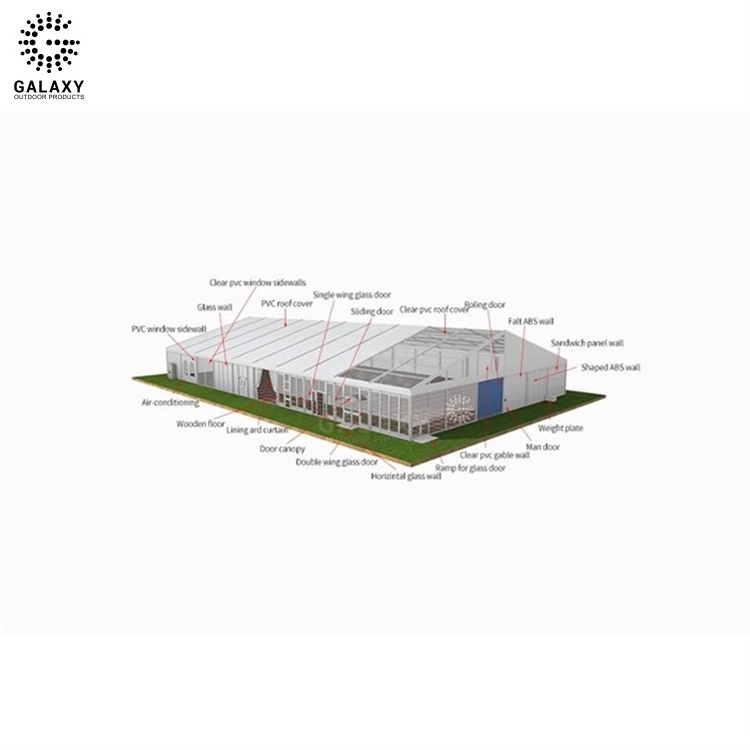 Pioneering storage solution innovative goods shelter construction aluminum alloy warehouse storage shelter