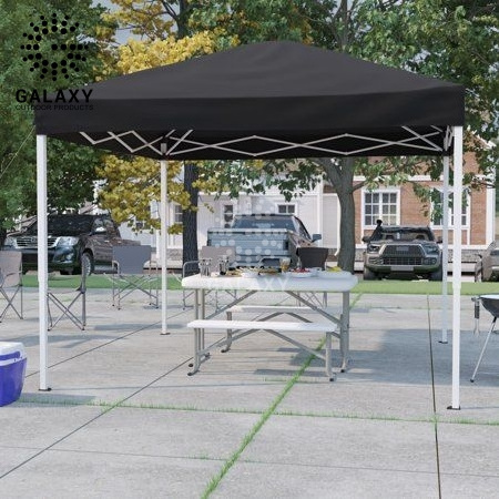 Fast shipping black waterproof exhibition tents  3x3 3x6 outdoor folding gazebo tent with sides for events