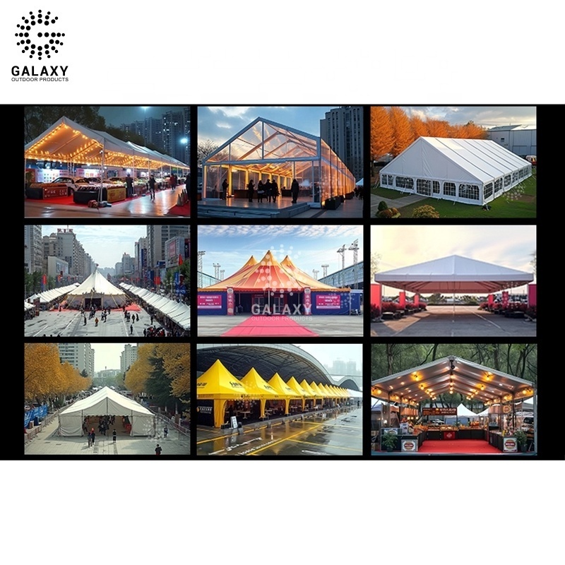 Spacious interior 2024 expo pop up canopy trade show tents with logo