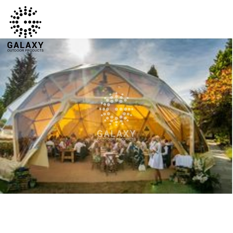 Restaurant Event Dome Tent Outdoor Large Dining Glamping Event Party Dome Tent For Sale