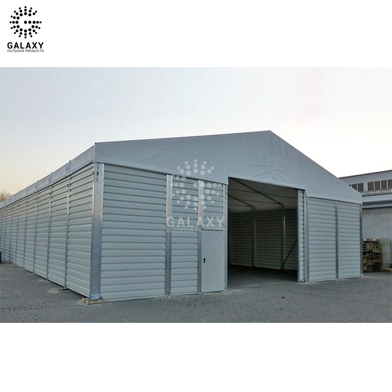 Pioneering storage solution innovative goods shelter construction aluminum alloy warehouse storage shelter